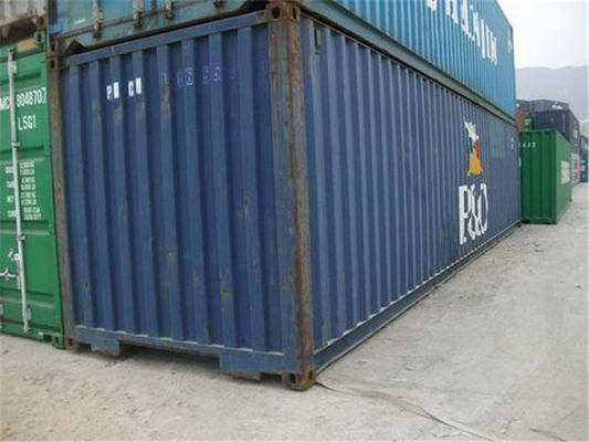 Trung Quốc Màu xanh được sử dụng Metal Vận chuyển container Tiêu chuẩn quốc tế Dry Cargo Container nhà cung cấp