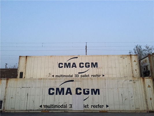 Trung Quốc Trạm lạnh Reefer Trắng kim loại Trắng 40 45 20 Feet Hq Container nhà cung cấp