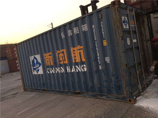 Trung Quốc Sử dụng container vận chuyển 20ft / 2200kg Container biển thứ hai nhà cung cấp