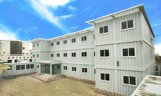 Trung Quốc Tầng 3 Căn hộ Khung chứa Nhà cũ thứ hai 20gp 33 Cbm nhà cung cấp