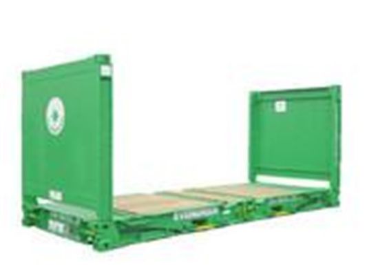 Trung Quốc 20gp thép được sử dụng Flat Rack Container Và Open Container Top thứ hai nhà cung cấp