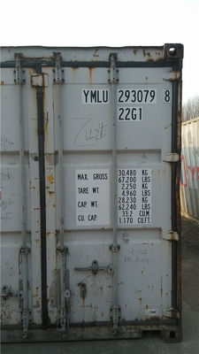 Trung Quốc Container vận chuyển bằng tay thứ hai dành cho vận tải đường bộ 6.06m * 2.44m * 2.59m nhà cung cấp